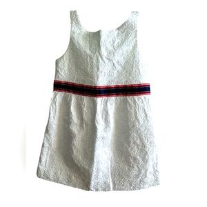 Janie and Jack Girls Anchor Dress size 3